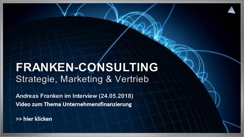 Franken-Consulting, Unternehmensberatung, Fördermittel, Kapital, Wachstumskapital, KFW-Kredit, KFW-Berater, Unternehmensfinanzierung